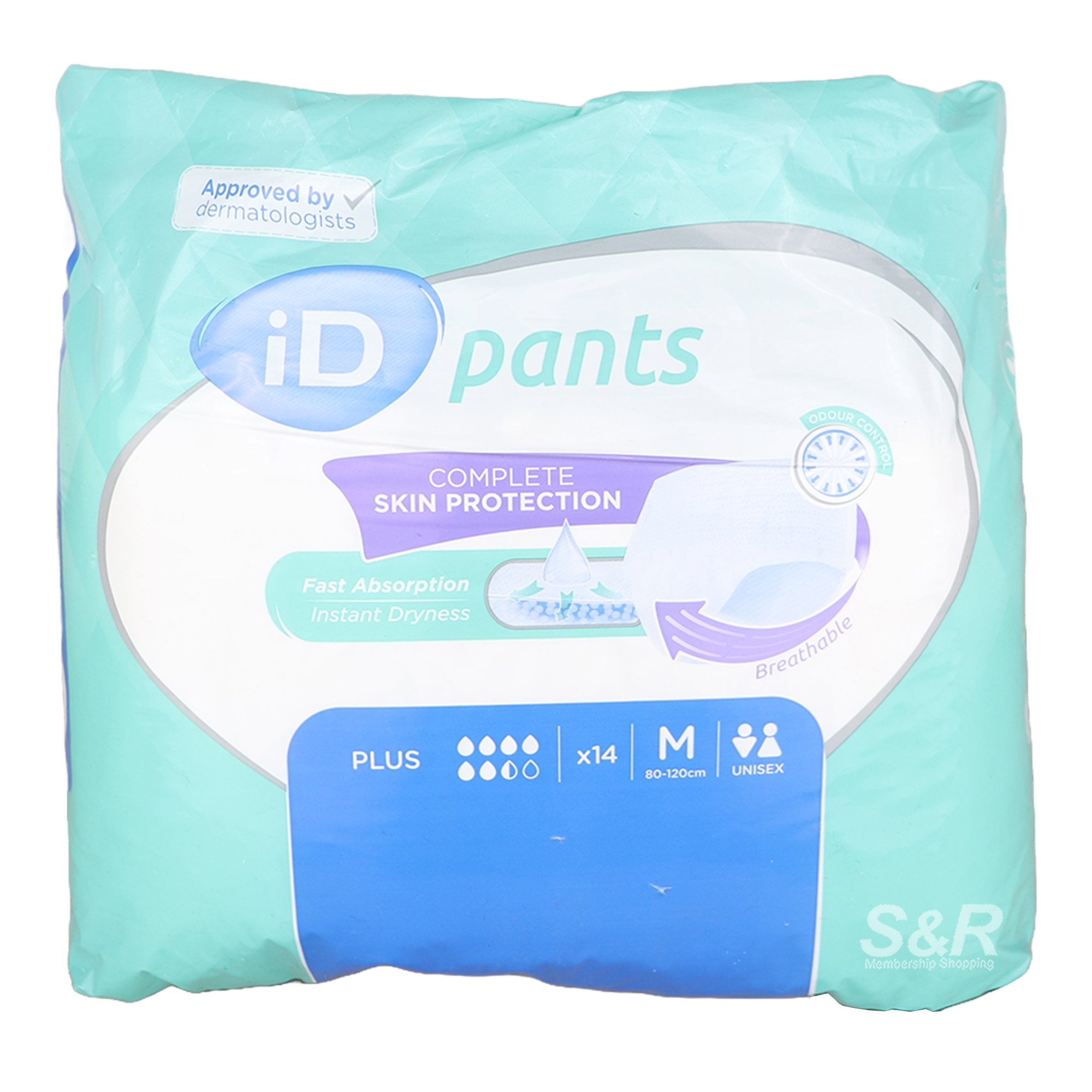 ID Pants Adult Diaper Medium Size 14pcs